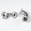 Stainless Steel Sanitary Clamped 90Deg Elbow