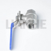 2PC THREAD BALL VALVE WITH PLATFORM