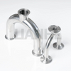 Stainless Steel Sanitary Clamped U Type Tee