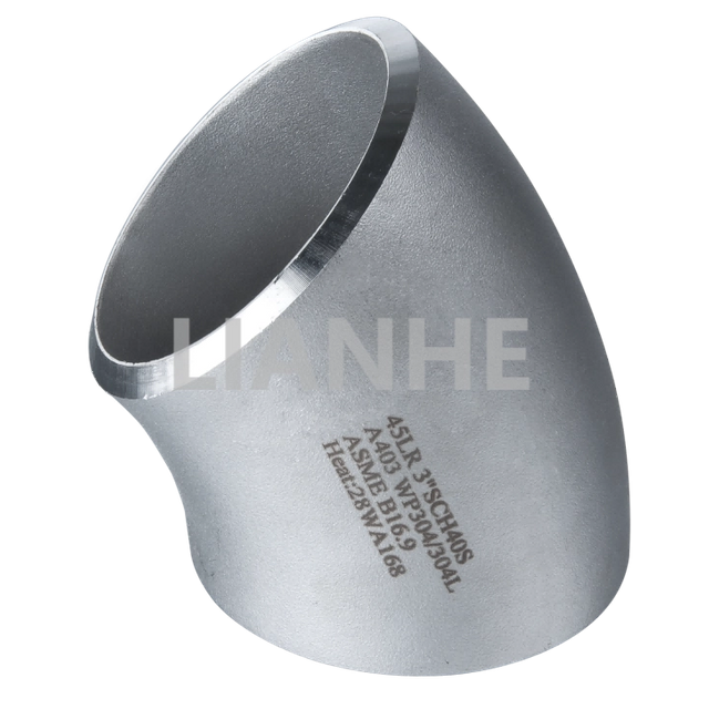 Stainless Steel BW 45Deg Elbow