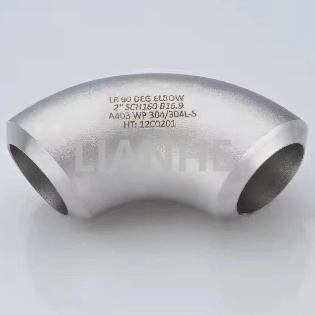 Stainless Steel BW 90Deg SR Elbow