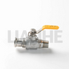 Stainless Steel Ball Valve D Type Press-Male Thread